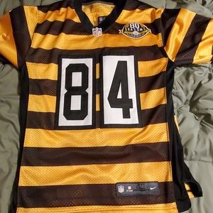 Bumblebee steelers throwback Antonio brown Jersey